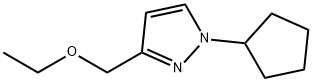 1-cyclopentyl-3-(ethoxymethyl)-1H-pyrazole