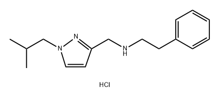 (1-isobutyl-1H-pyrazol-3-yl)methyl](2-phenylethyl)amine