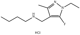 butyl[(1-ethyl-5-fluoro-3-methyl-1H-pyrazol-4-yl)methyl]amine