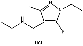 ethyl[(1-ethyl-5-fluoro-3-methyl-1H-pyrazol-4-yl)methyl]amine