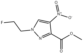 methyl 1-(2-fluoroethyl)-4-nitro-1H-pyrazole-3-carboxylate