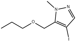 4-iodo-1-methyl-5-(propoxymethyl)-1H-pyrazole