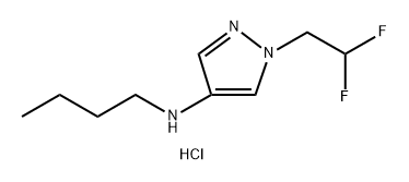 N-butyl-1-(2,2-difluoroethyl)-1H-pyrazol-4-amine