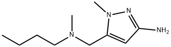 5-{[butyl(methyl)amino]methyl}-1-methyl-1H-pyrazol-3-amine