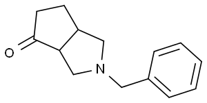 2-benzyl-octahydrocyclopenta[c]pyrrol-4-one