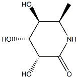 2-Piperidinone, 3,4,5-trihydroxy-6-methyl-, (3R,4R,5S,6R)-