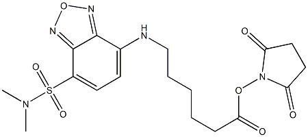 2,5-二氧代吡咯烷-1-基6-((7-(N,N-二甲基氨磺酰基)苯并[c][1,2,5]恶二唑-4-基)氨基)己酸酯