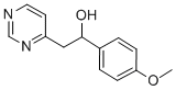 1-(4-METHOXYPHENYL)-2-PYRIMIDIN-4-YLETHANOL
