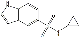 N‐cyclopropyl‐1H‐indole‐5‐sulfonamide