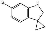 Spiro[cyclopropane-1,3'-[3H]pyrrolo[3,2-c]pyridine], 6'-chloro-1',2'-dihydro-