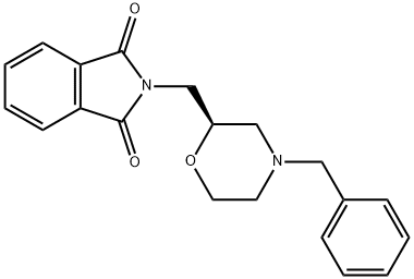 1H-Isoindole-1,3(2H)-dione, 2-[[(2R)-4-(phenylmethyl)-2-morpholinyl]methyl]-