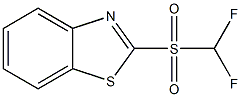 (2)-(二氟甲基)磺酰苯并噻唑(d)