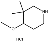 4-methoxy-3,3-dimethylpiperidine hydrochloride