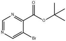 4-Pyrimidinecarboxylic acid, 5-bromo-, 1,1-dimethylethyl ester