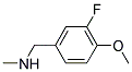 N-(3-FLUORO-4-METHOXYBENZYL)-N-METHYLAMINE