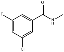 Benzamide, 3-chloro-5-fluoro-N-methyl-