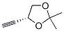 1,3-Dioxolane, 4-ethynyl-2,2-dimethyl-, (R)- (9CI)