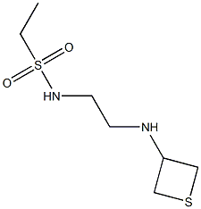 N-(2-(thietan-3-ylamino)ethyl)ethanesulfonamide