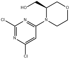 3-Morpholinemethanol, 4-(2,6-dichloro-4-pyrimidinyl)-, (3S)-