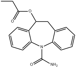 5H-Dibenz[b,f]azepine-5-carboxamide, 10,11-dihydro-10-(1-oxopropoxy)-