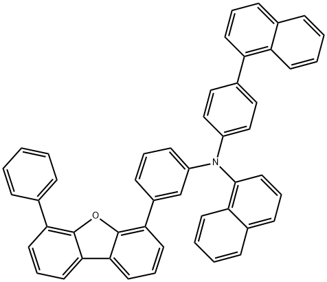 Naphthalen-1-yl-(4-naphthalen-1-yl-phenyl)-[3-(6-phenyl-dibenzofuran-4-yl)-phenyl]-amine
