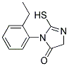 3-(2-乙基苯基)-2-巯基-3,5-二氢-4H-咪唑-4-酮