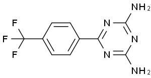 2,4-二氨基-6-[4-(三氟甲基)苯基]-1,3,5-三嗪