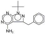 4-Amino-1-tert-butyl-3-(3-benzyl)pyrazolo[3,4-d]pyrimidine