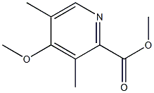 4-甲氧基-3,5-二甲基吡啶甲酸甲酯