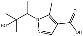1-(3-hydroxy-3-methylbutan-2-yl)-5-methyl-1H-pyrazole-4-carboxylic acid