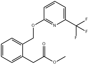 2-(2-(((6-(三氟甲基)吡啶-2-基)氧基)甲基)苯基)乙酸甲酯