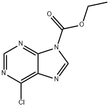 Ethyl 6-chloro-9H-purine-9-carboxylate