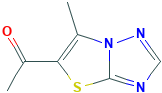 1-(6-甲基噻唑并[3,2-B][1,2,4]三唑-5-基)乙酮