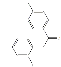 2-(2,4-difluorophenyl)-1-(4-fluorophenyl)ethanone