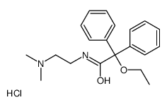 2-[(2-ethoxy-2,2-diphenylacetyl)amino]ethyl-dimethylazanium,chloride