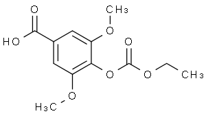 4-((乙氧基羰基)氧基)-3,5-二甲氧基苯甲酸