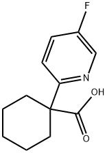 Cyclohexanecarboxylic acid, 1-(5-fluoro-2-pyridinyl)-