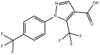 5-(trifluoromethyl)-1-(4-(trifluoromethyl)phenyl)-1H-pyrazole-4-carboxylic acid