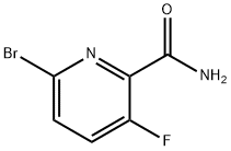 6-Bromo-3-fluoro-pyridine-2-carboxylic acid amide