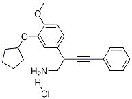 2-(3-Cyclopentyloxy-4-Methoxy-phenyl)-4-phenyl-but-3-ynylaMine hydrochloride