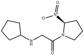 Ethanone, 2-(cyclopentylamino)-1-[(2S)-2-nitro-1-pyrrolidinyl]-