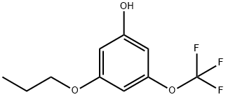 Phenol, 3-propoxy-5-(trifluoromethoxy)-