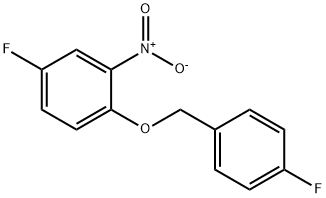 4-fluoro-1-[(4-fluorophenyl)methoxy]-2-nitrobenzene