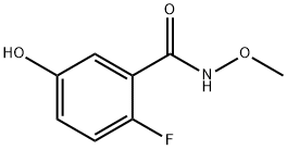 2-fluoro-5-hydroxy-N-methoxybenzamide