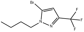 1H-Pyrazole, 5-bromo-1-butyl-3-(trifluoromethyl)-