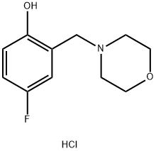 4-fluoro-2-(morpholin-4-ylmethyl)phenol hydrochloride