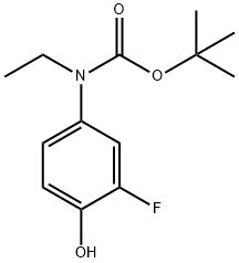 Carbamic acid, N-ethyl-N-(3-fluoro-4-hydroxyphenyl)-, 1,1-dimethylethyl ester