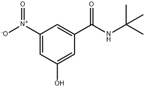 Benzamide, N-(1,1-dimethylethyl)-3-hydroxy-5-nitro-