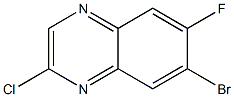 7-BROMO-2-CHLORO-6-FLUOROQUINOXALINE(WXFC0650)