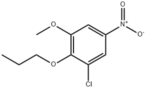 1-chloro-3-methoxy-5-nitro-2-propoxybenzene